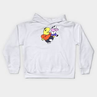 Smiling Friends Kids Hoodie